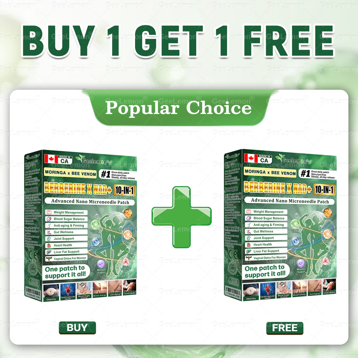 🇨🇦 𝑶𝒇𝒇𝒊𝒄𝒊𝒂𝒍 𝑺𝒕𝒐𝒓𝒆 | ❤️❤️❤️ 𝐆𝐞𝐞𝐋𝐞𝐦𝐨𝐧® Moringa · Berberine × NAD+ 𝟏𝟎-𝐢𝐧-𝟏 𝐀𝐝𝐯𝐚𝐧𝐜𝐞𝐝 𝐍𝐚𝐧𝐨 𝐌𝐢𝐜𝐫𝐨𝐧𝐞𝐞𝐝𝐥𝐞 𝐏𝐚𝐭𝐜𝐡 — 𝐎𝐧𝐜𝐞 𝐃𝐚𝐢𝐥𝐲, 𝐕𝐢𝐬𝐢𝐛𝐥𝐞 𝐑𝐞𝐬𝐮𝐥𝐭𝐬 𝐢𝐧 𝟕 𝐃𝐚𝐲𝐬