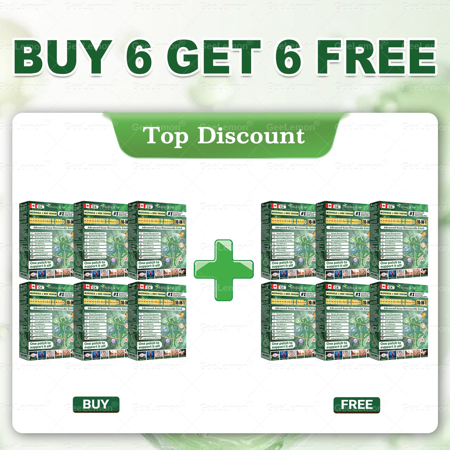 🇨🇦 𝑶𝒇𝒇𝒊𝒄𝒊𝒂𝒍 𝑺𝒕𝒐𝒓𝒆 | ❤️❤️❤️ 𝐆𝐞𝐞𝐋𝐞𝐦𝐨𝐧® Moringa · Berberine × NAD+ 𝟏𝟎-𝐢𝐧-𝟏 𝐀𝐝𝐯𝐚𝐧𝐜𝐞𝐝 𝐍𝐚𝐧𝐨 𝐌𝐢𝐜𝐫𝐨𝐧𝐞𝐞𝐝𝐥𝐞 𝐏𝐚𝐭𝐜𝐡 — 𝐎𝐧𝐜𝐞 𝐃𝐚𝐢𝐥𝐲, 𝐕𝐢𝐬𝐢𝐛𝐥𝐞 𝐑𝐞𝐬𝐮𝐥𝐭𝐬 𝐢𝐧 𝟕 𝐃𝐚𝐲𝐬